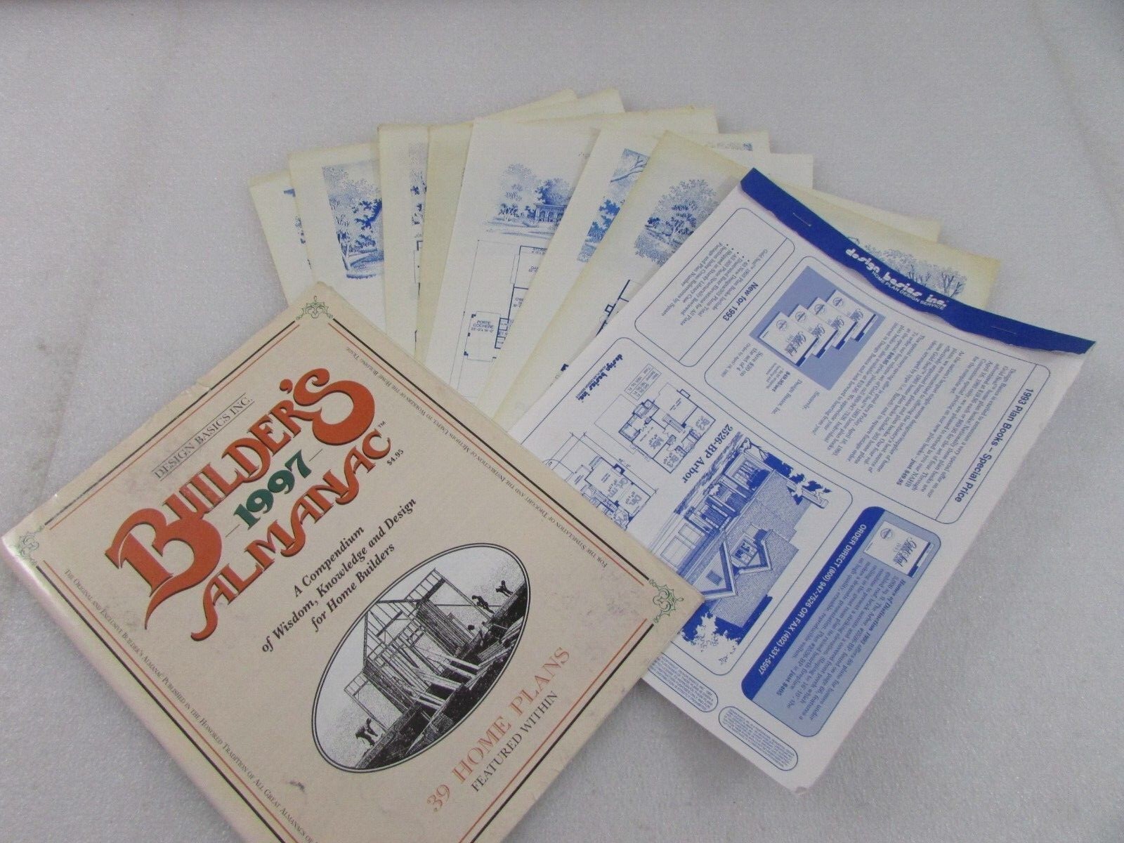 4 Design Basics American Lifestyle Collection with 1997 Builder’s Almanac & More