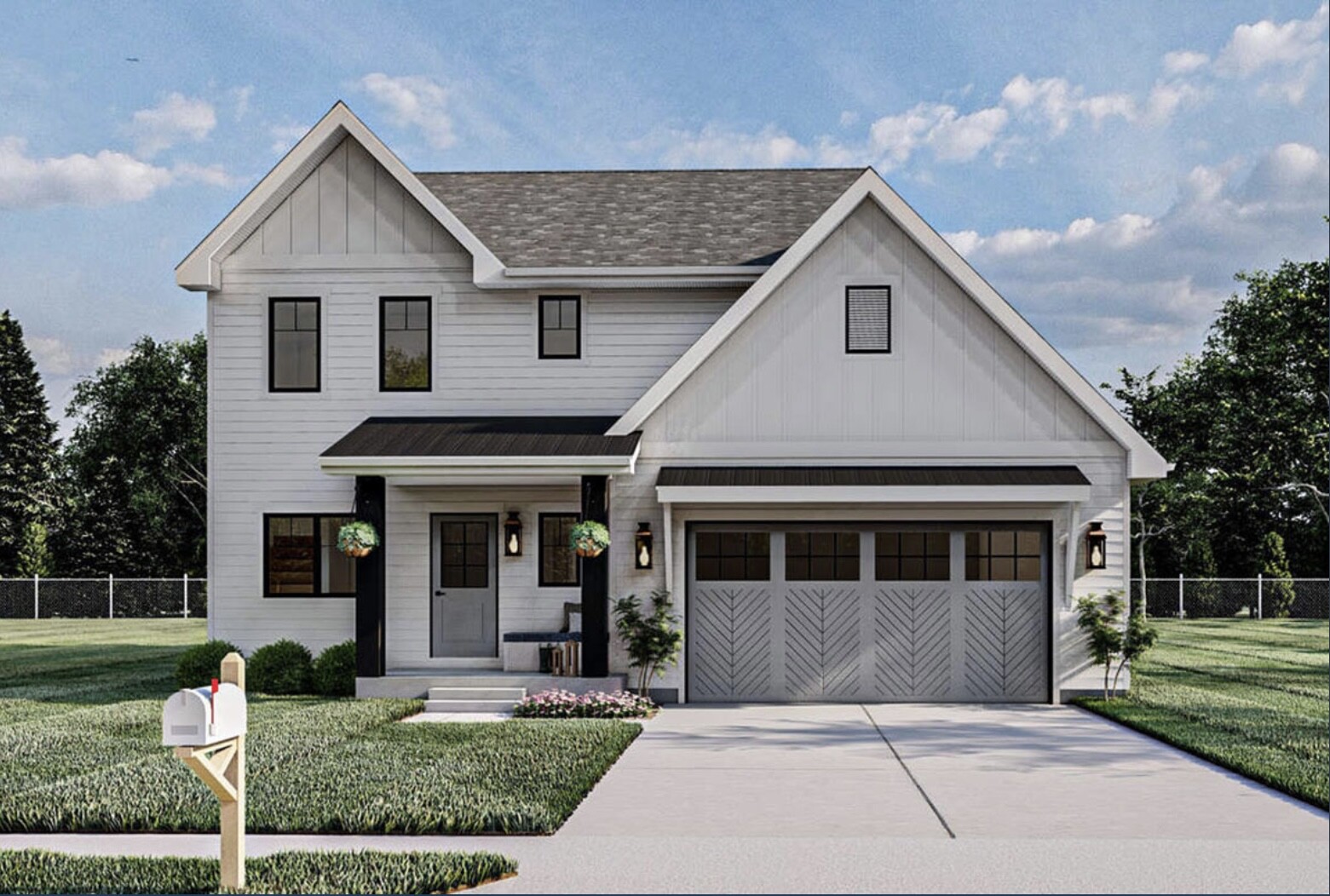 Modern Farmhouse Blueprint – Enginner Selaed for CT