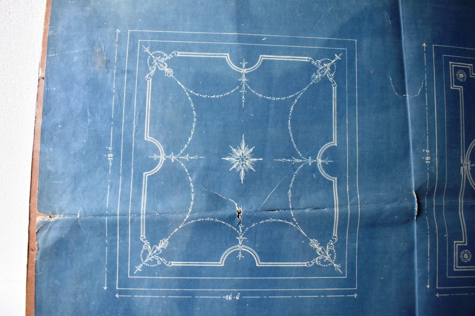 Antique Bhavindra Vilas Palace Jamnagar Architectural Plan Lay-Out First Floor»7