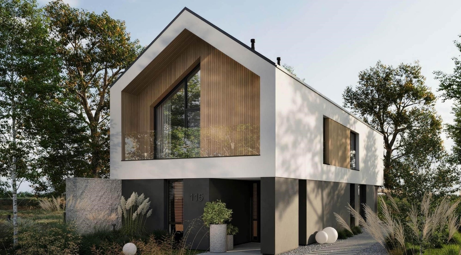 Modern House Plan, American Style House, Barndominium House, Farm House- AYDIN