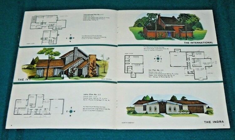 Vintage : HOUSE PLANS «Energy Saving Homes» LOWE’S @ Southern UNITED STATES