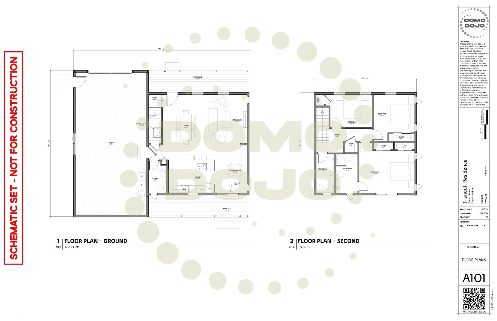 Tranquil Residence House Plans – PDF Downloadable Blueprint