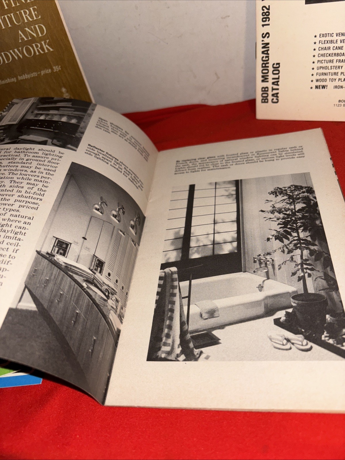 Vintage Lot Of Building Instructions- Roof-walls-bathroom-Estate Find
