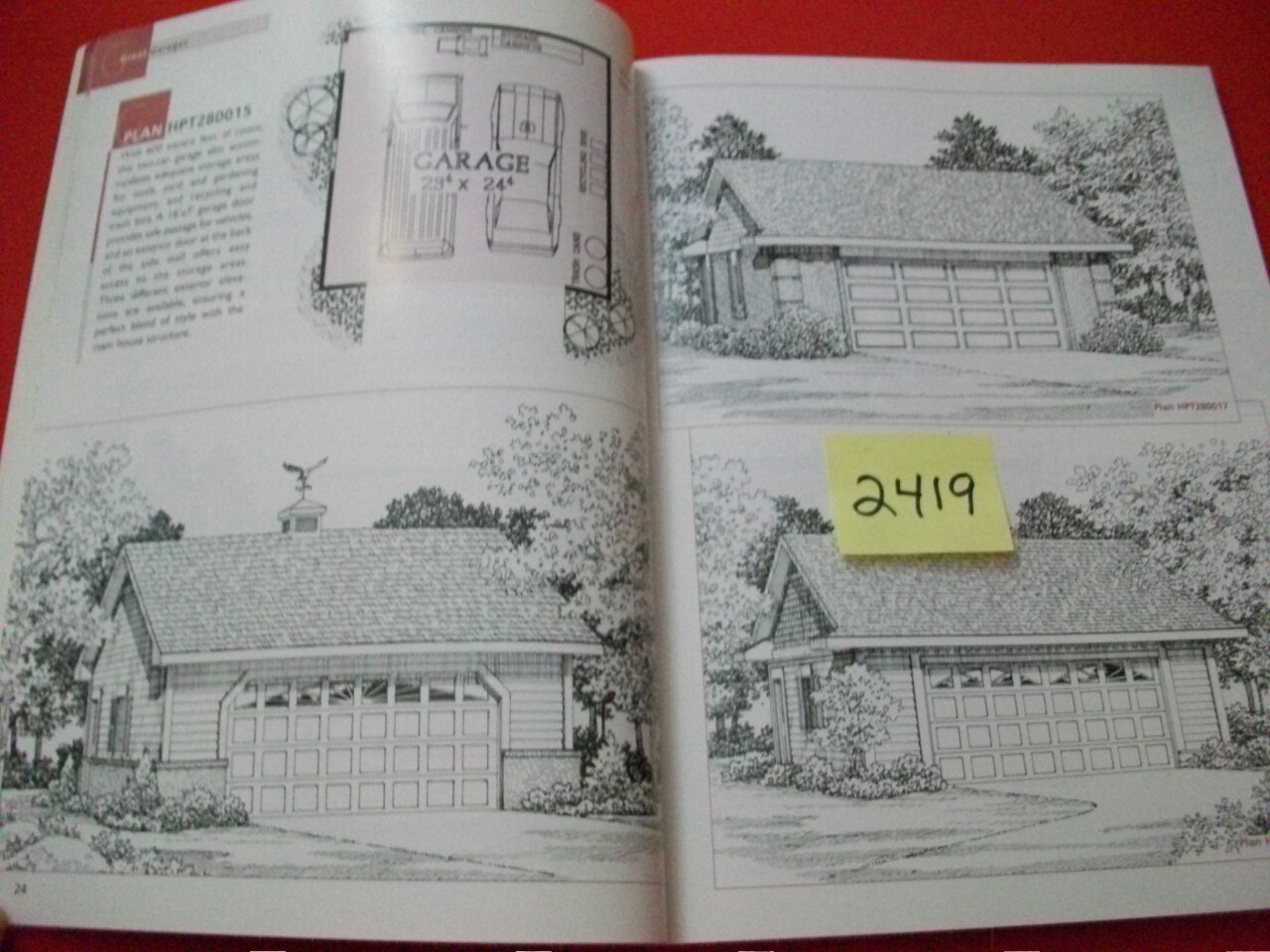 2001 «HOME PLANNERS» GREAT GARAGES, SHEDS & OUTDOOR BUILDINGS 145 PROJECTS VGC