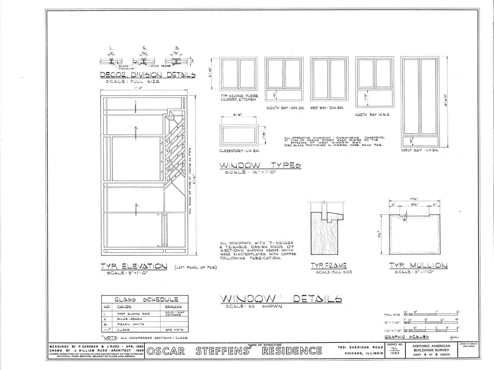 Frank Lloyd Wright’s Oscar Steffens House, Prairie Style home plans,