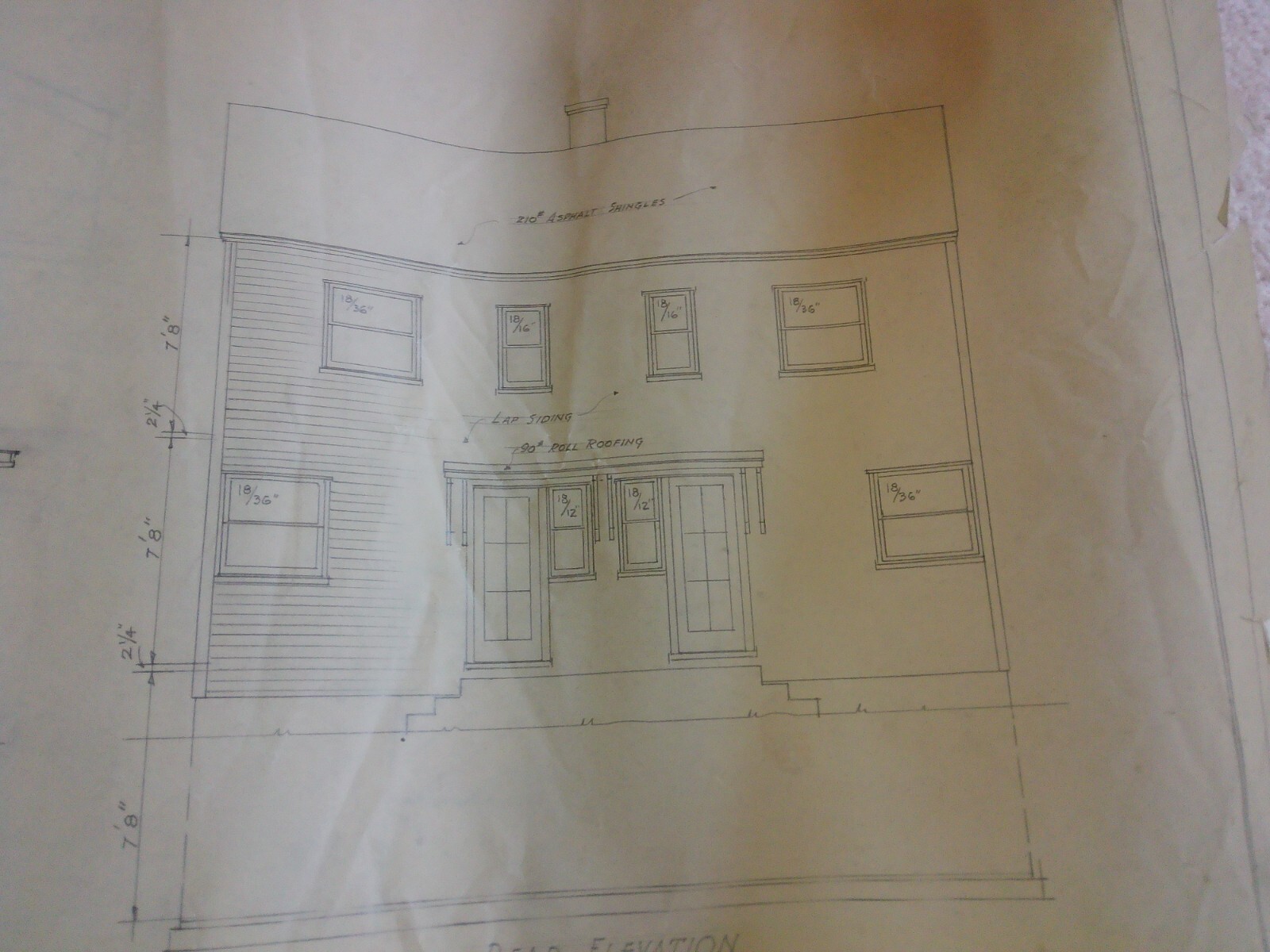 1943 ORIGINAL Prefabricated House Designs Valley Road & 5th Street, Richmond VA