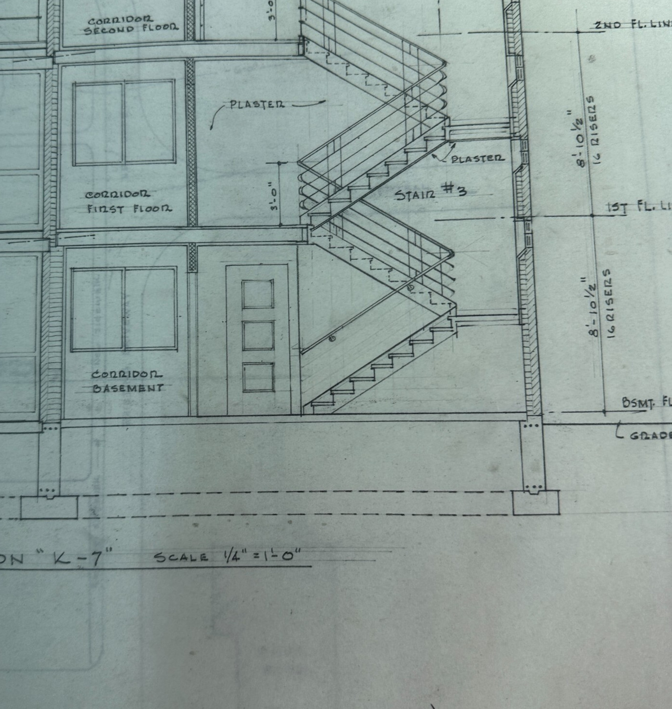 RARE Blueprints of Magnus Farm Historic Farm Rest Home Arlington Heights, IL VTG