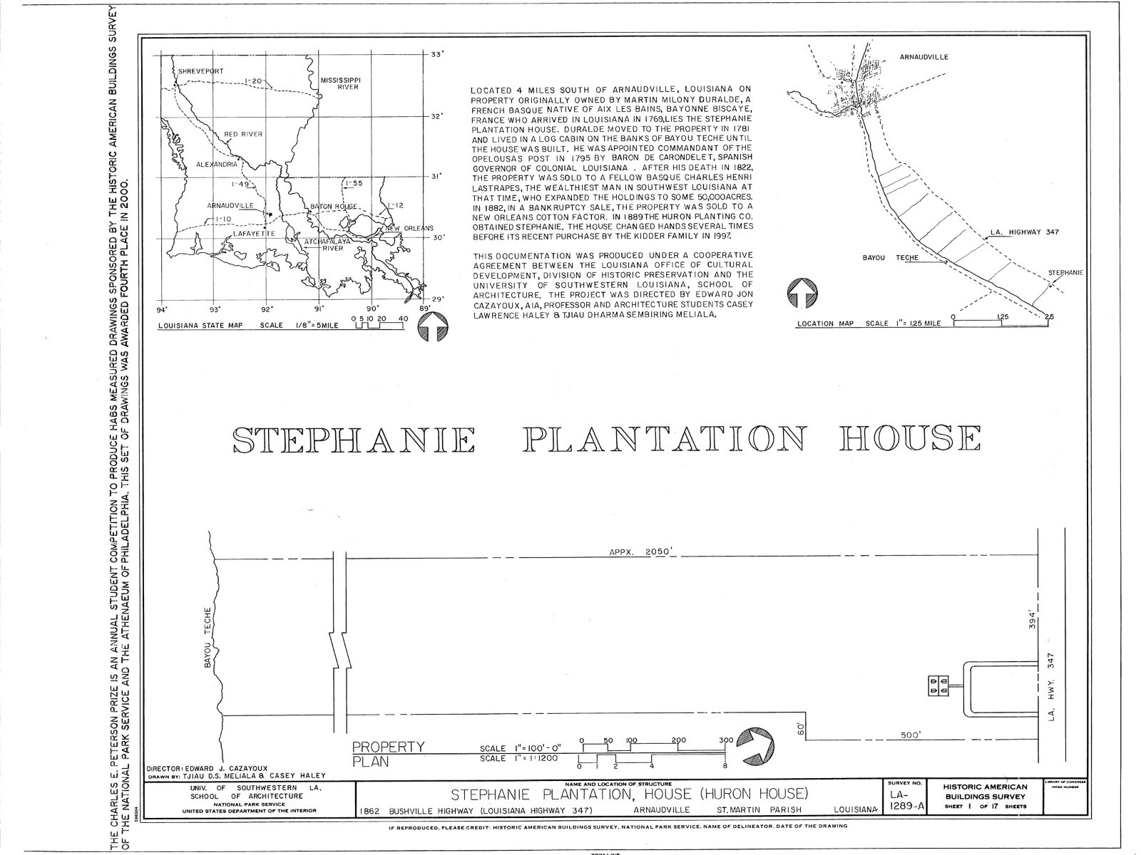 Country Style Southern Plantation home, brick-wood design, porch printed plans