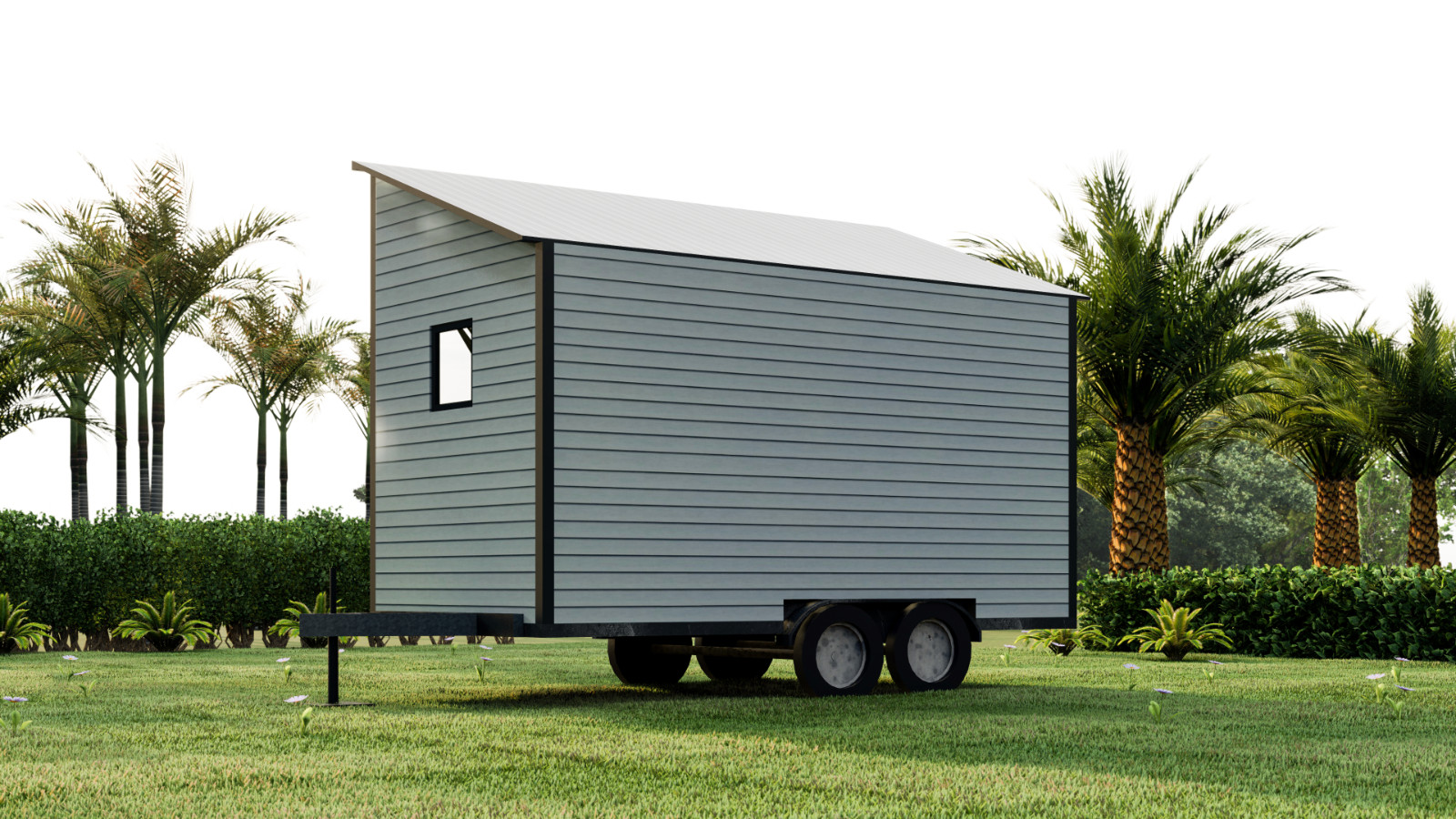 Comprehensive Building Plans for 8′ x 16′ Tiny Mobile Home – 128sqft area Living