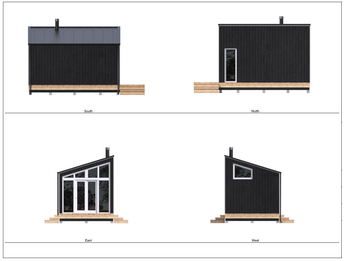 3 Bed, 2 Bath Architectural Build Plans PDF Download