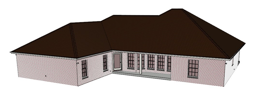 Architectural PLANS ADA Handicap Accessible 3BR Study 2B Home 2302 SF HVAC Sp