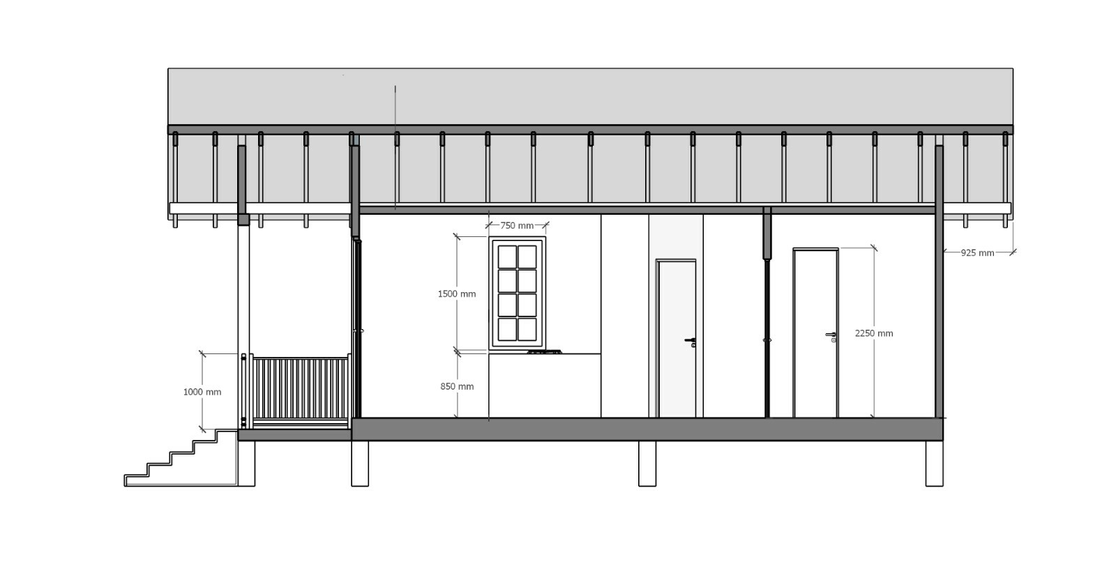 Custom Tiny House Plan 3D images DWG CAD File And PDF For Blueprint Plans