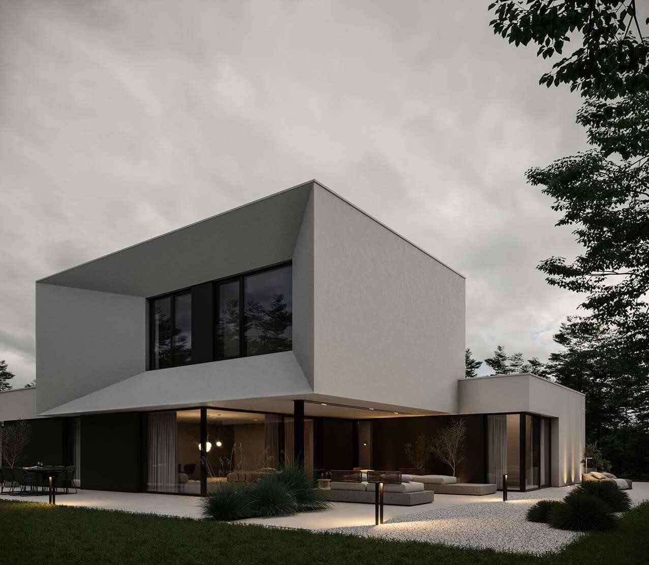 Modern House Plan, American Style House, Barndominium House, Farm House- BODRUM
