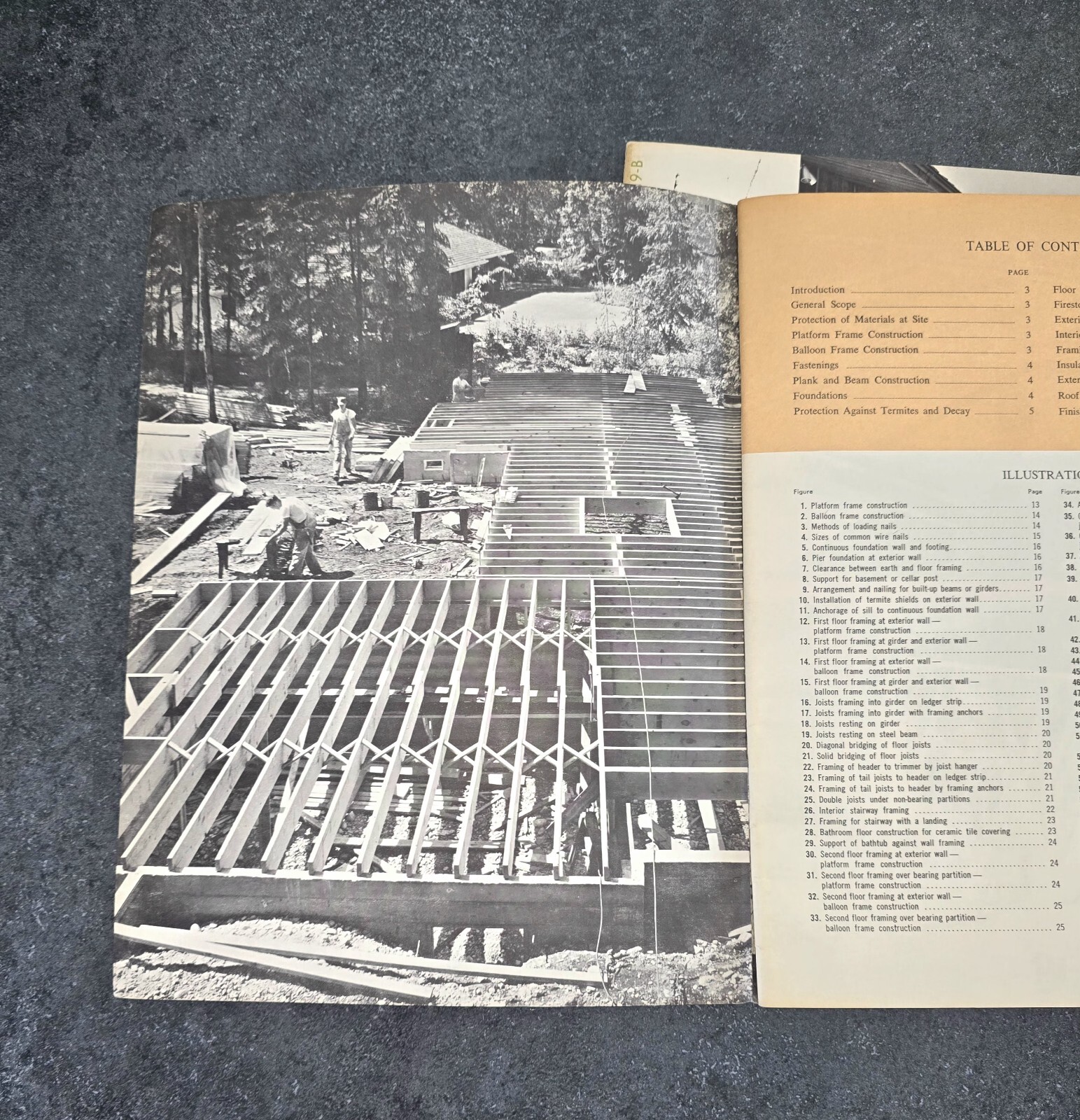 2 Vintage Home Building Plans Retro 1959-61 Home Framing/Plank/Beam Books
