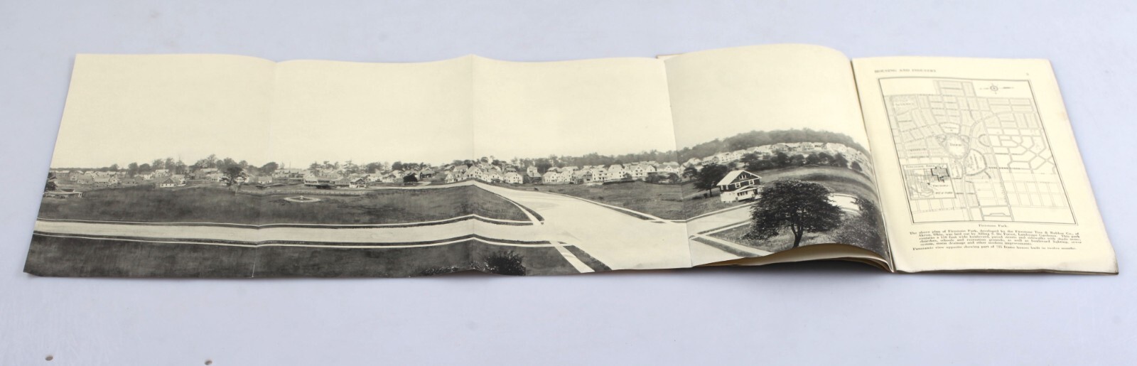 1918 Housing and Industry Booklet Planned Communities Firestone Park Akron Ohio