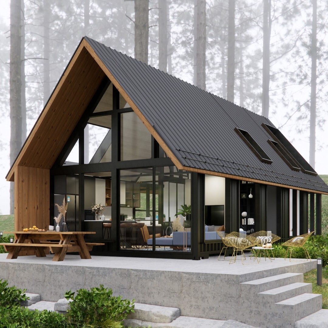 Container house plans – 3 bedrooms – 2 bathrooms – Digital PDF File