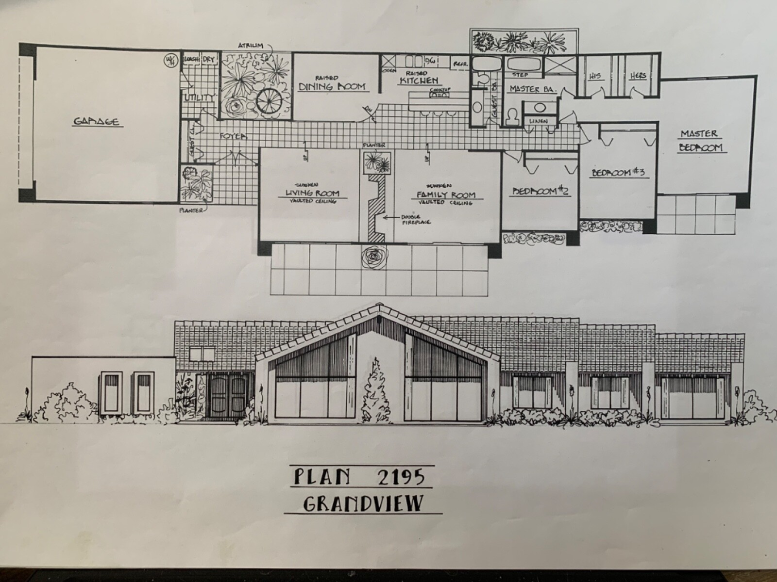 3 Bedroom Grand View Home Construction Plans