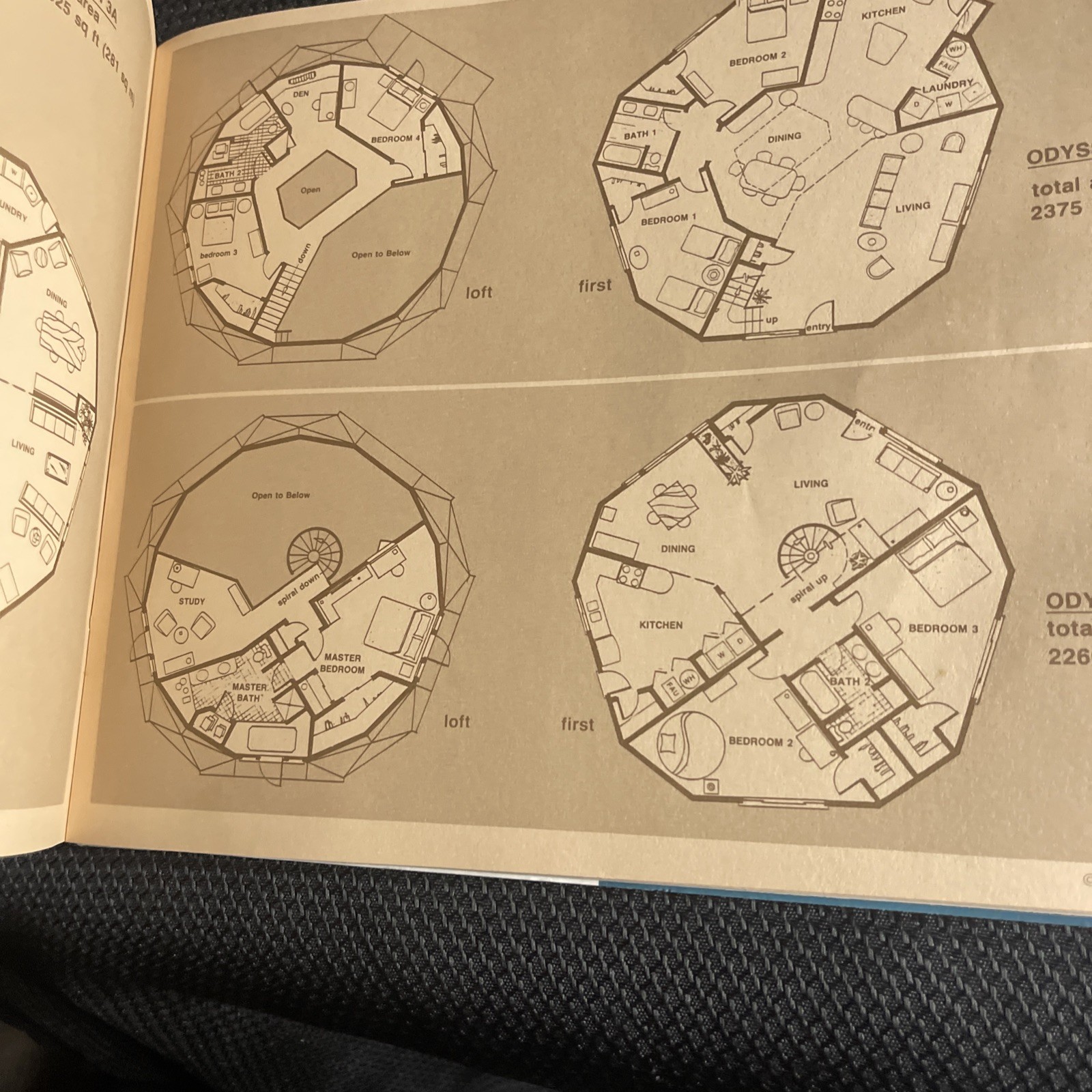 geodesic living by Cathedralite – Energy Efficient Homes catalog Capitola 70’s