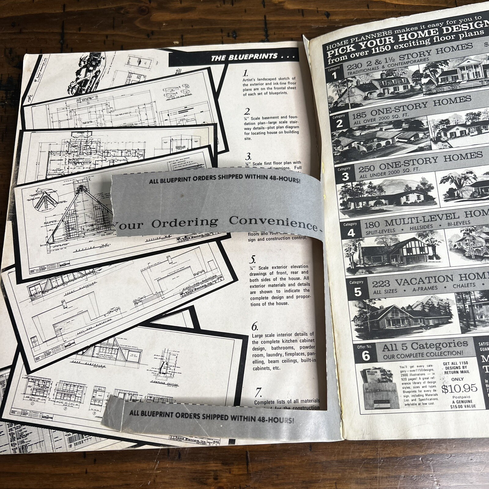 250 Home Plans Richard Pullman 1977 MilID CENTURY MODERN House Plans One story