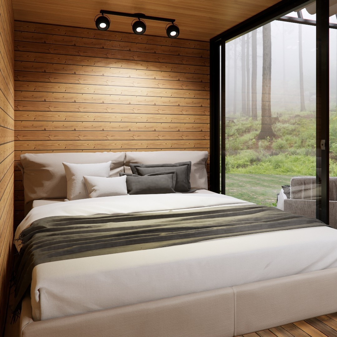 Container house plans – 1 bedroom – 1 bathroom – Digital PDF File
