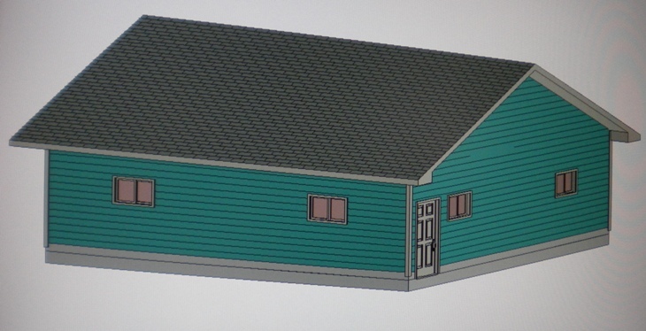 PERMIT READY 30′ x 30′ GARAGE PLAN DRAWN TO SCALE BLUEPRINTS AND MATERIALS LIST