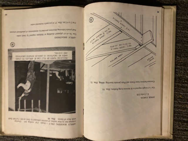 Book: How To Build A Two Car Garage, Step-by-Step Directions And Assembly Illus.