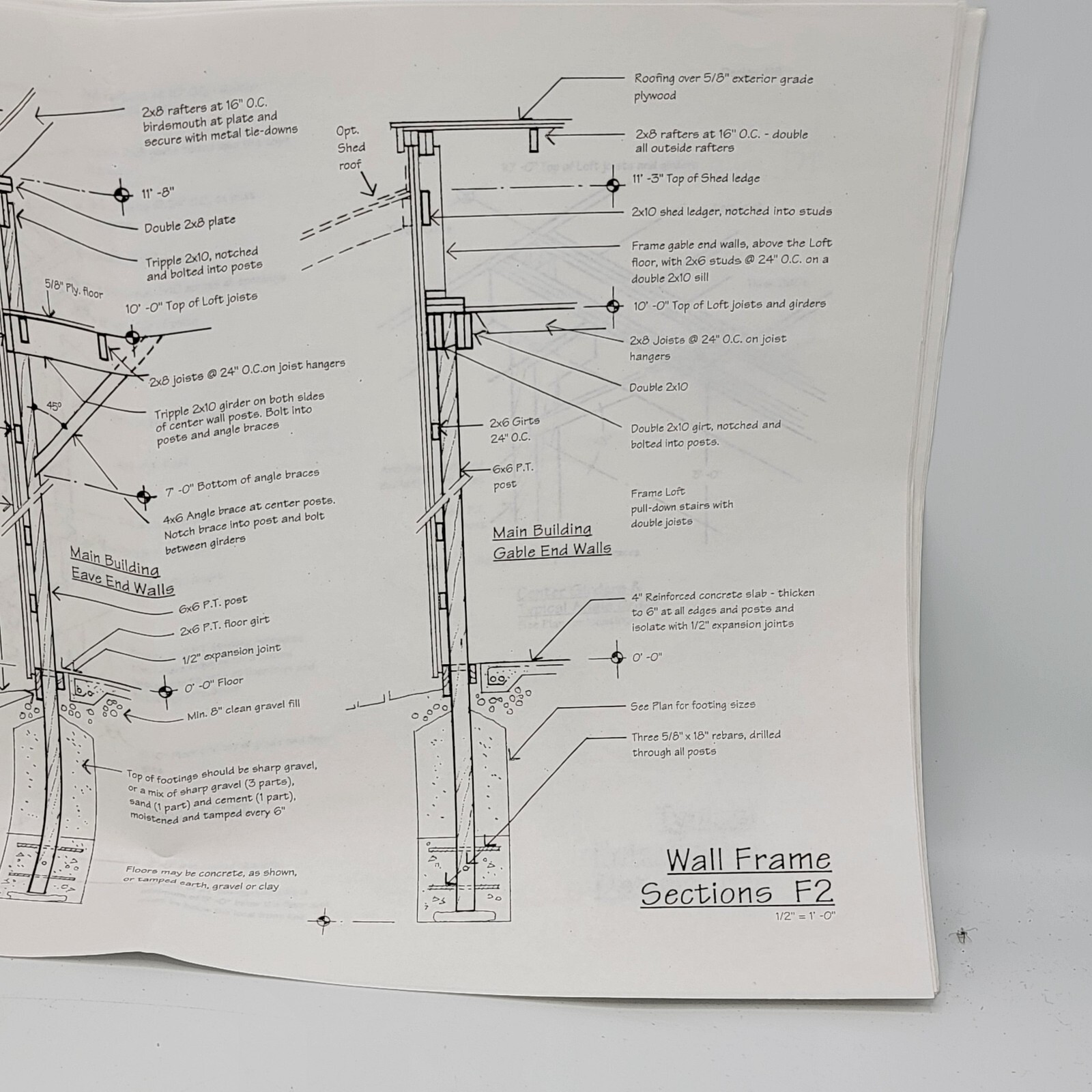 Chestnut Horse Barns – Complete Set of Plans 20X24 Pole Barn Building & Options