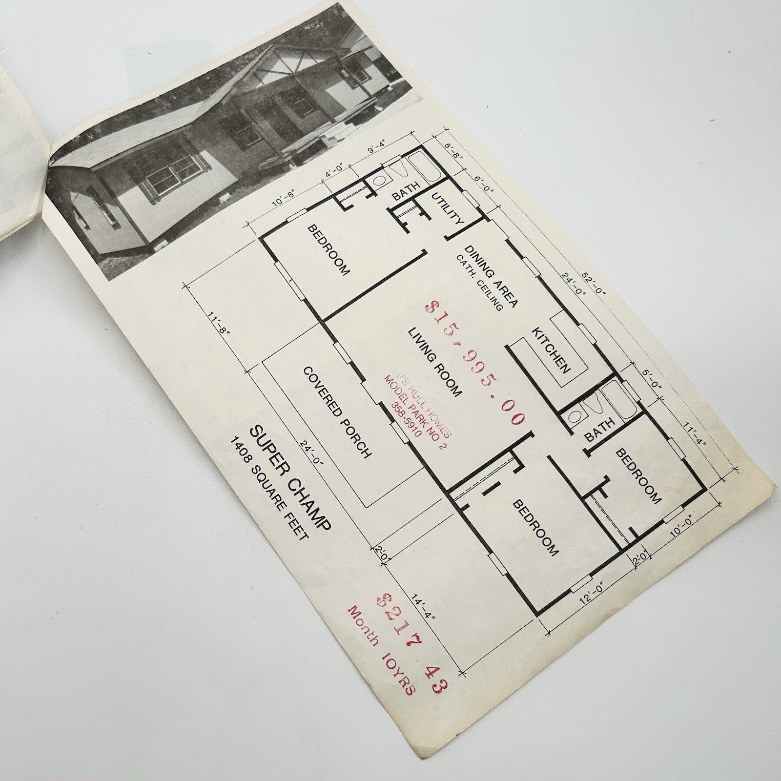 4 Very VTG Floor Plans Home With Pricing County Living