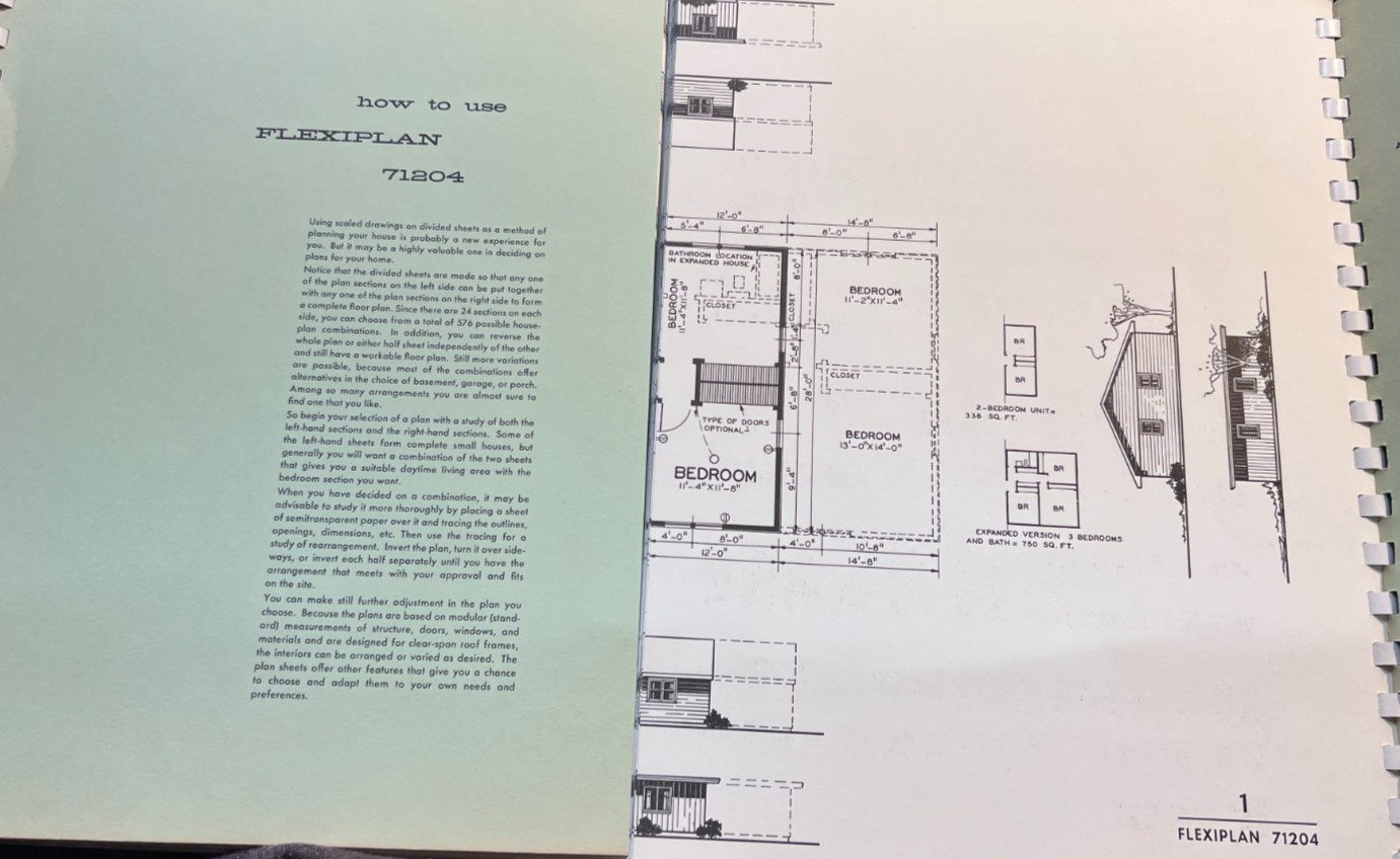 Contemporary Farmhouses Flexiplan 71204 Home Building Patterns University of IL