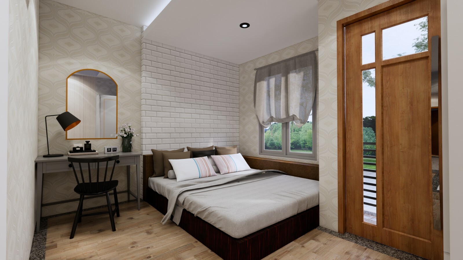 Small House Plan 4×7 M 13×23 Feet 2 Beds PDF Plan PDF Full Plan (A4 Hard Copy)