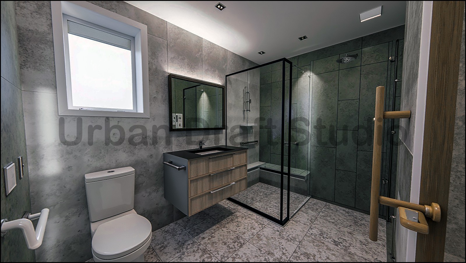 2 Bedroom, 1.5 Bath. 2 Car garage, (1600-SF) Concept house design: PDF DOWNLOAD