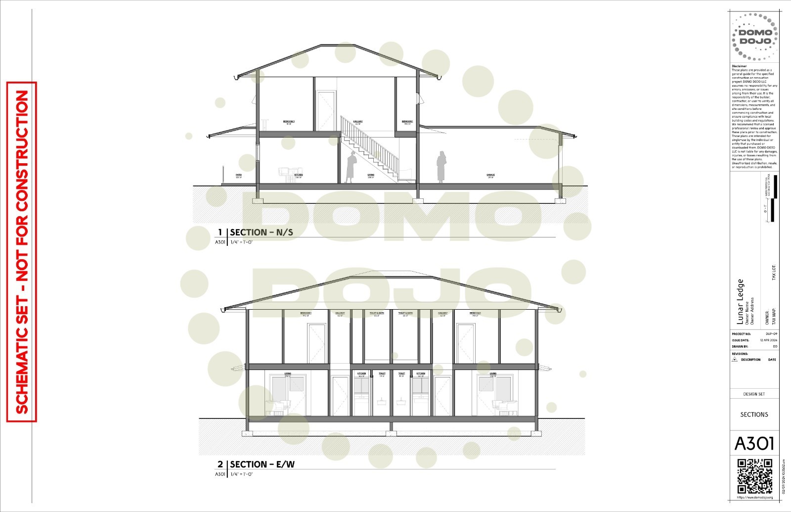 Lunar Ledge Duplex Plans – PDF Downloadable Blueprint