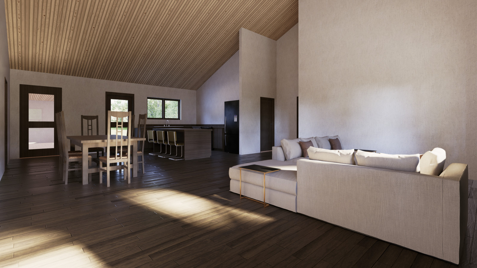 House Plan, 3 Bedroom 2 Bath with Front & Rear Porch, 1600 sq ft | PDF DOWNLOAD