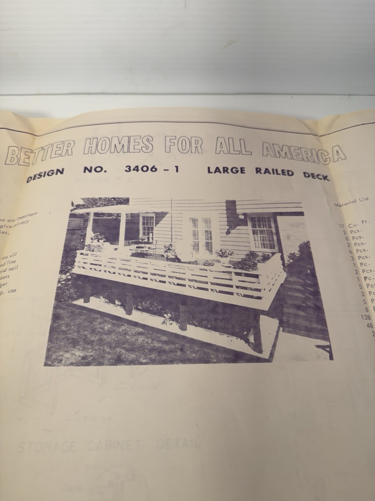 Vintage Blue Prints Lot Of 6 From 1964-68 Swing Book Case Decks Sheds Home/Garde