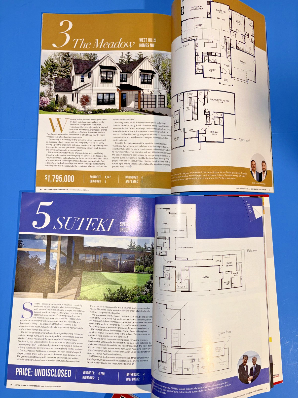 Vintage Home Oregon Street of Dreams and House Plans Magazine 1999-2019