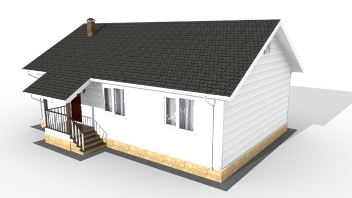 Construction Drawings/ DESIGN / PLANS / Khovajärvi frame house project (KD-94).