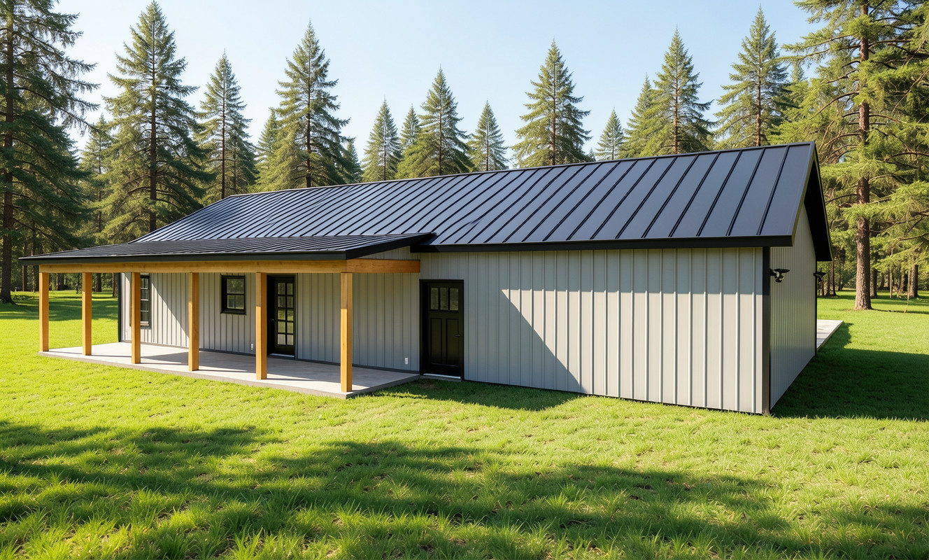 Modern Country Farmhouse Plan 1320 Sq Ft, 3 Bed – 2 Bath – 2 Car garage