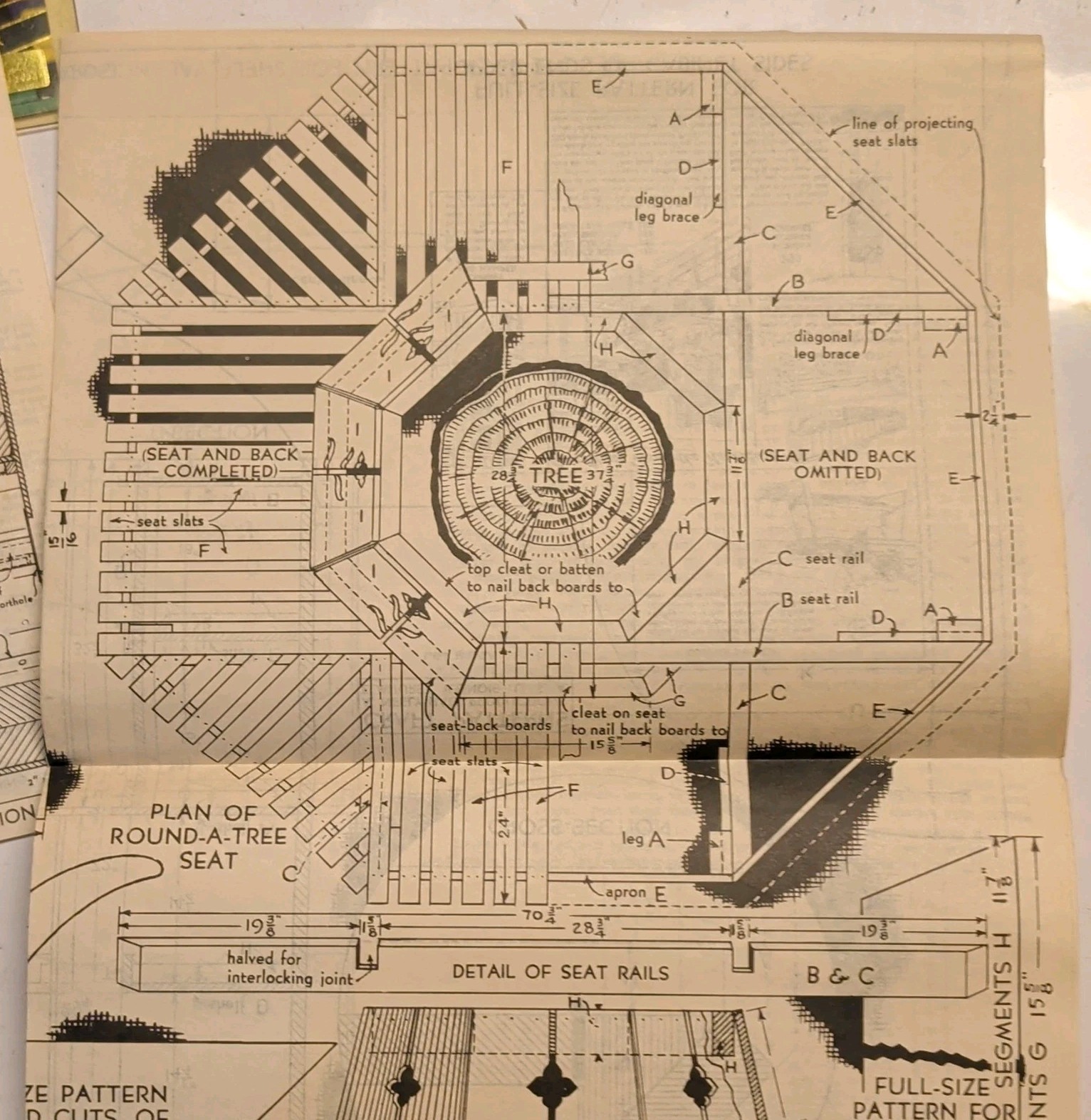 Craft Patterns Cabin & Cottage Packet Building Plans/Patterns