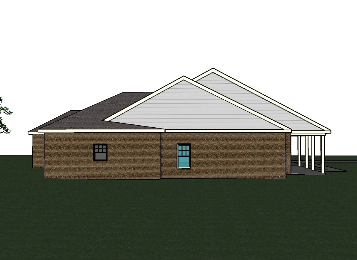 Abbigale 2161G 1 BRICK home, house plan 4 beds, 2.5 baths PDF