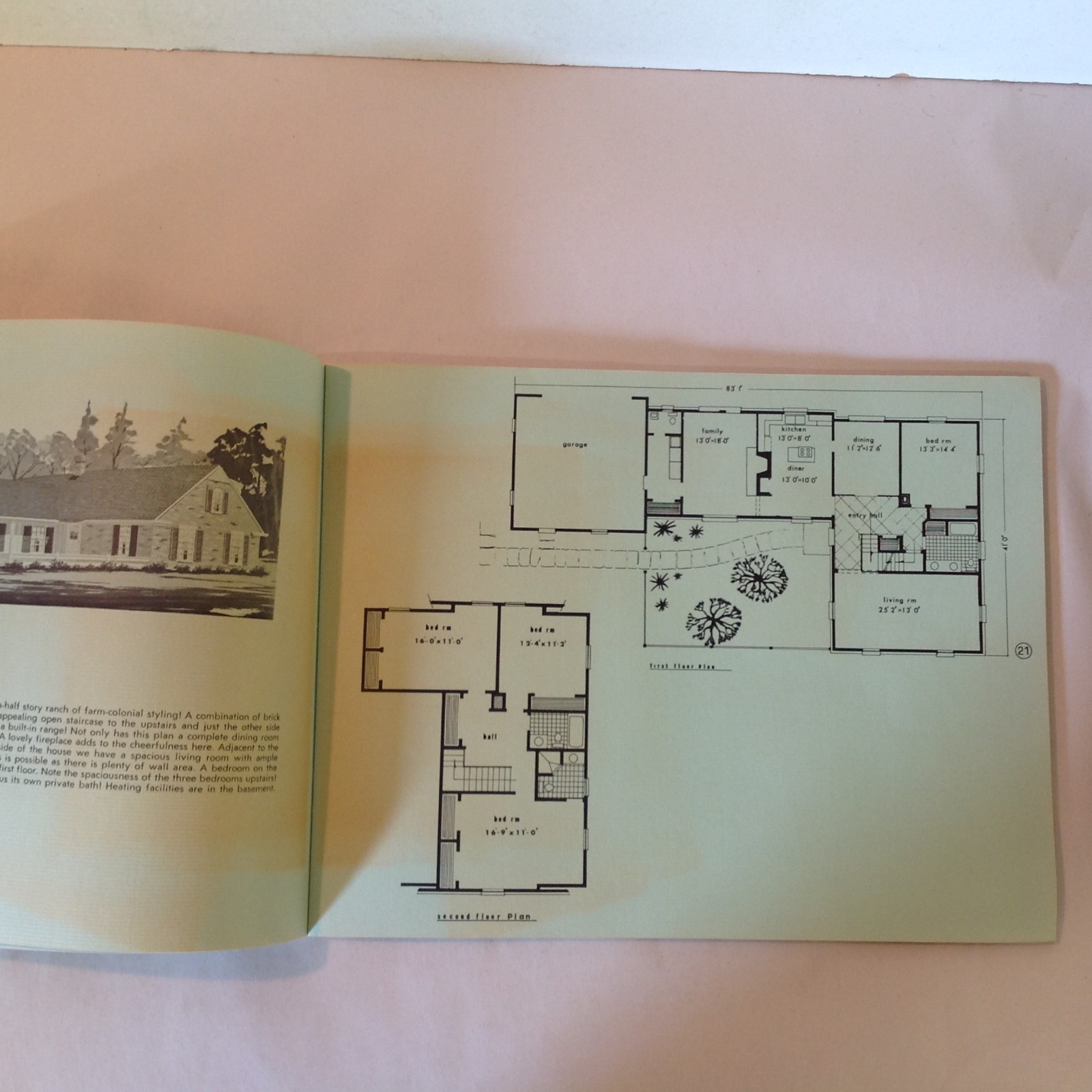 Vintage 1950’s-60’s The Detroit News Parade of Homes 92 Home Designs Booklet MI