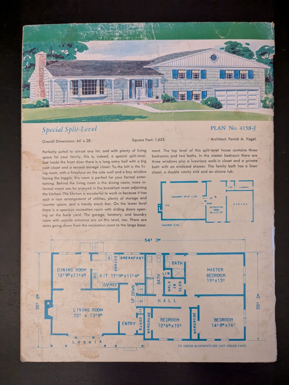 Vintage 1976 Popular Homes And Plans 61th Edition Building Plans