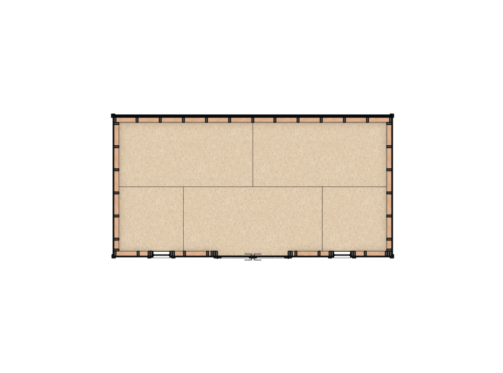 8’x16′ Shed Building Plans, 128 sq. ft.