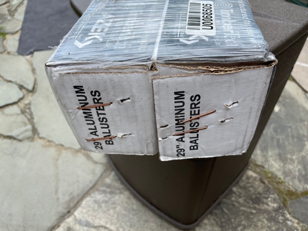 Azek TimberTech Porch Railing System Building Materials – Brand New – $500