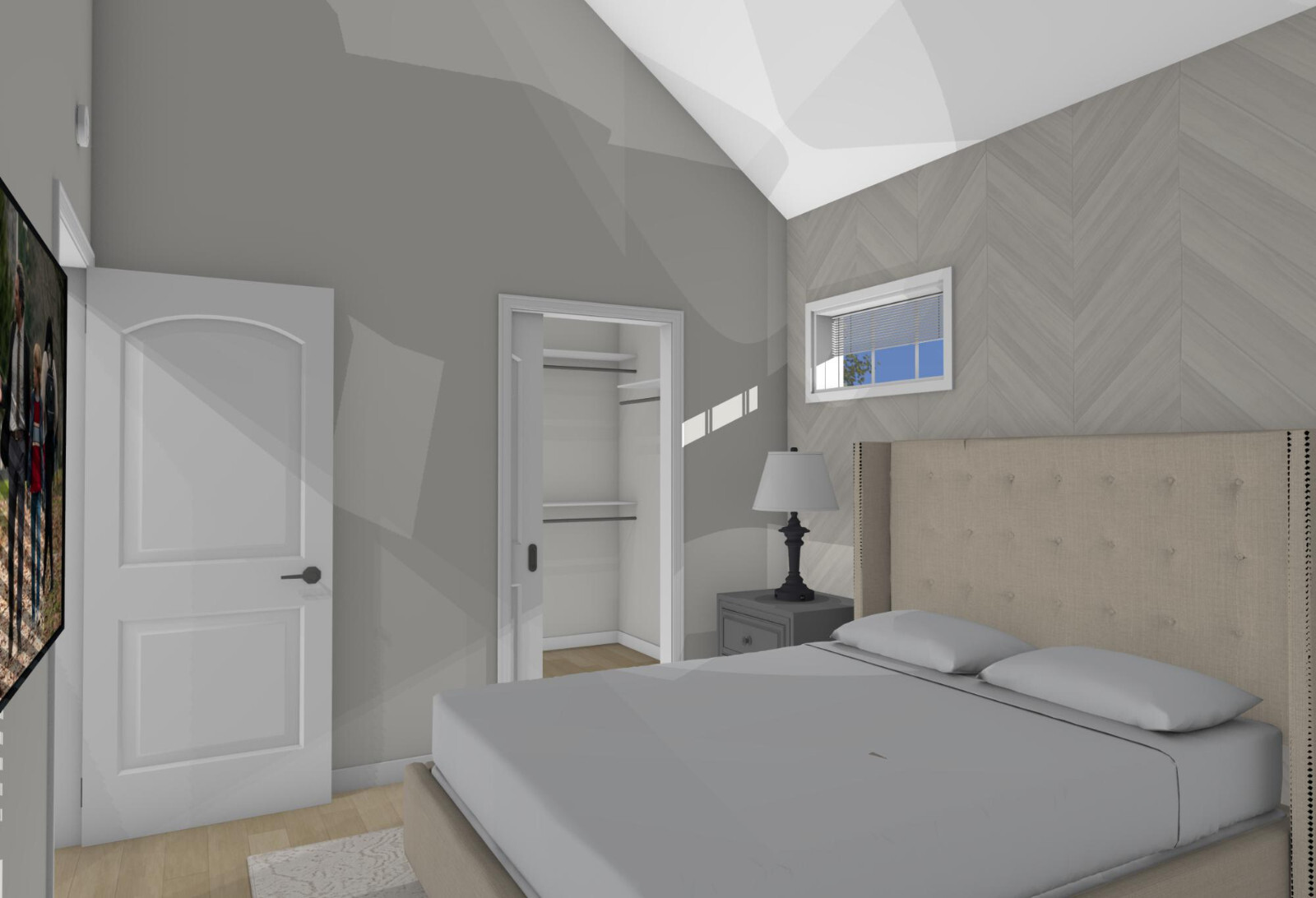 Garage Apartment (ADU) – 1 BR/1BA w/ Loft – Full House Plans, Blueprints #30011B