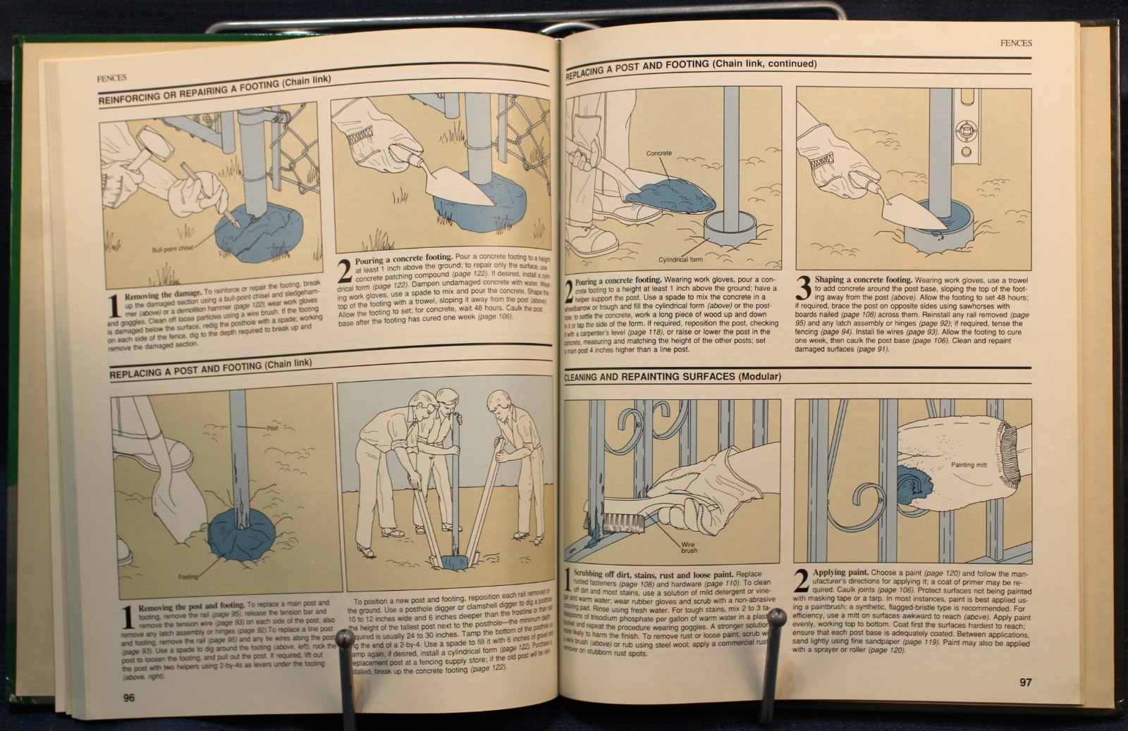 Time-Life Fix It Yourself: Porches, Decks, & Fences. Hardbound.
