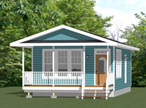 18×32 Tiny House — 576 sqft — PDF Floor Plan — Model 2B