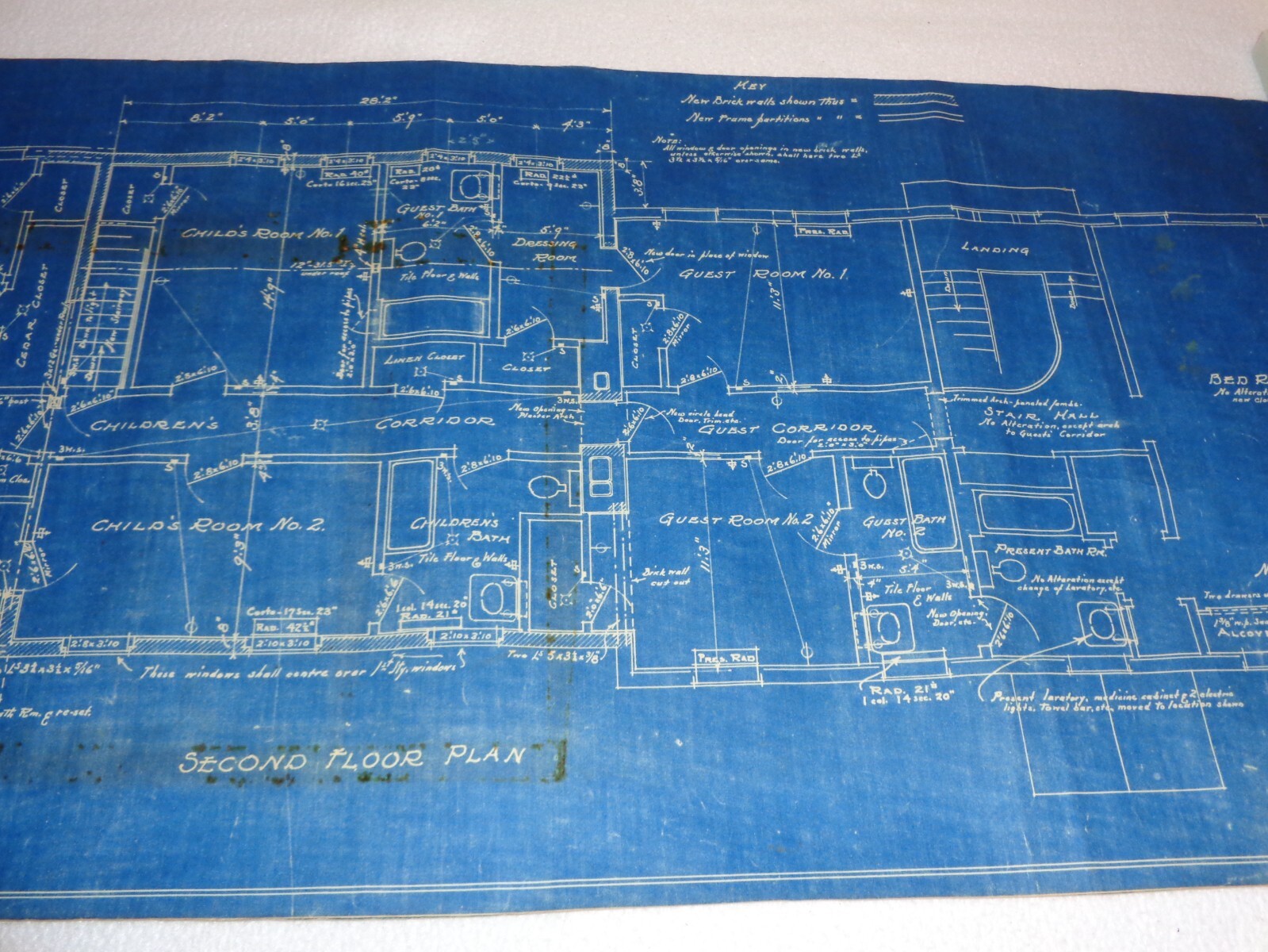 1927 Glen Cove New York James S. Nussear Rare Unique House Architectural Plans