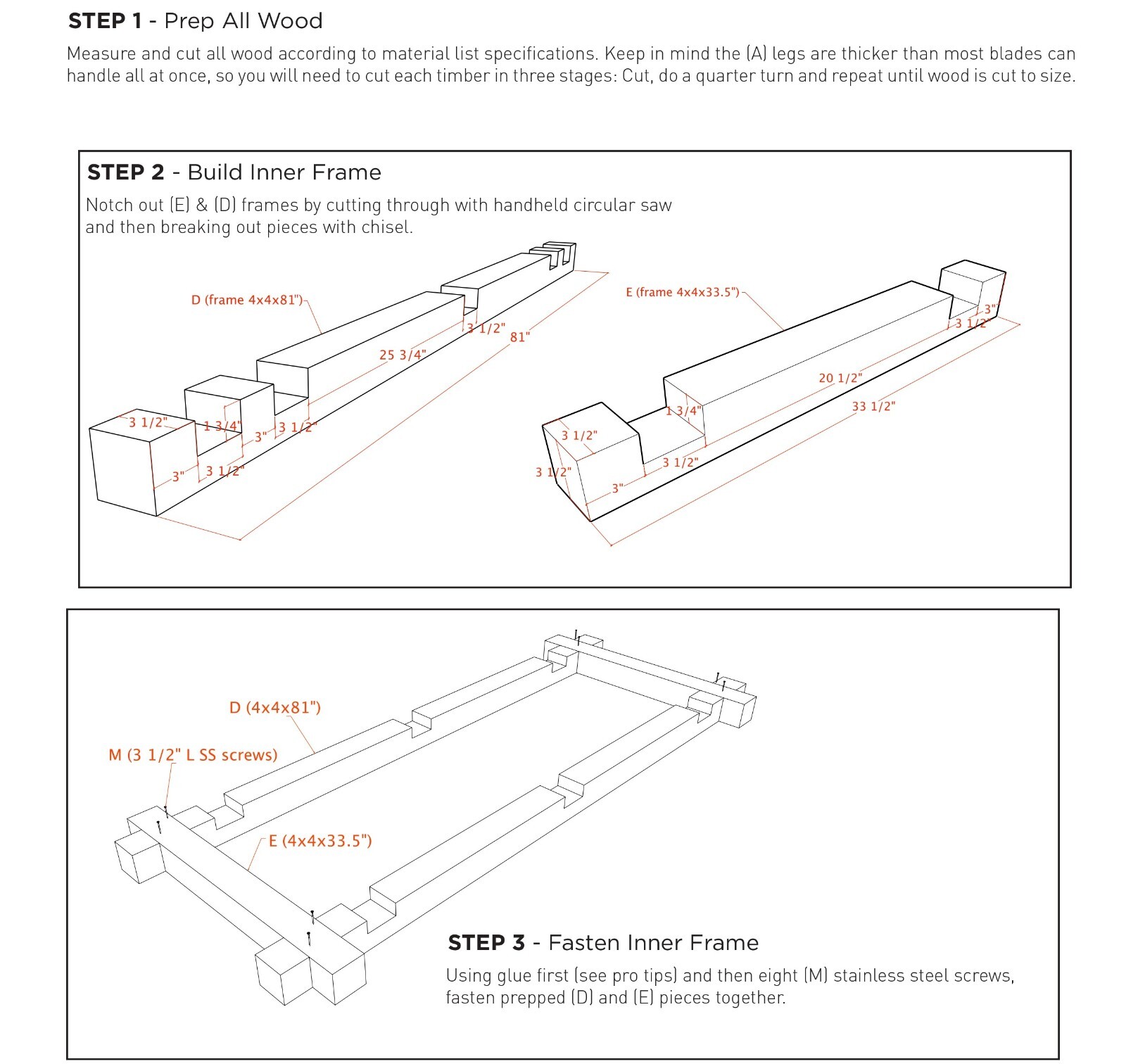 DIY Outdoor Wooden Picnic Bench Building Plans | Step by Step Instructions