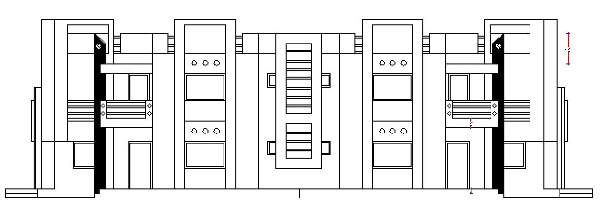 Spacious Residence Architectural Plans – 40’x50′ DWG Details for Sale!