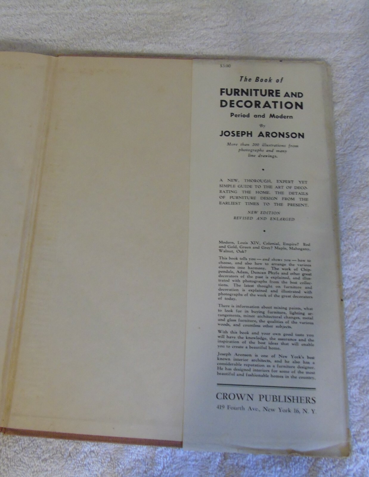 1946 The Book of Houses Photographs Plans HCDJ Architecture Dean Breines RARE